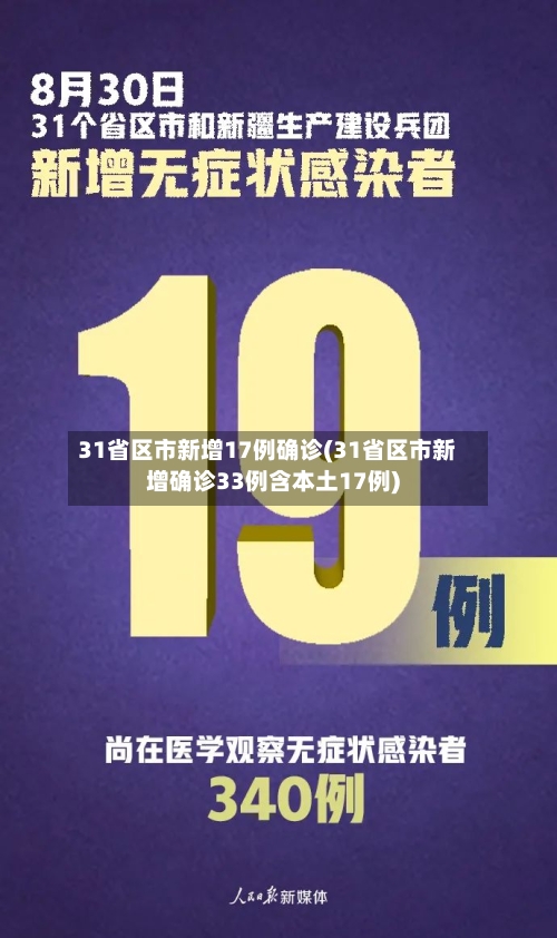 31省区市新增17例确诊(31省区市新增确诊33例含本土17例)