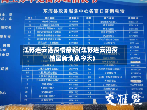江苏连云港疫情最新(江苏连云港疫情最新消息今天)-第3张图片