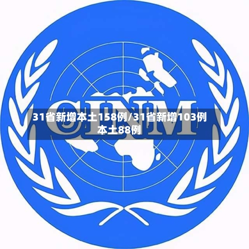 31省新增本土158例/31省新增103例本土88例