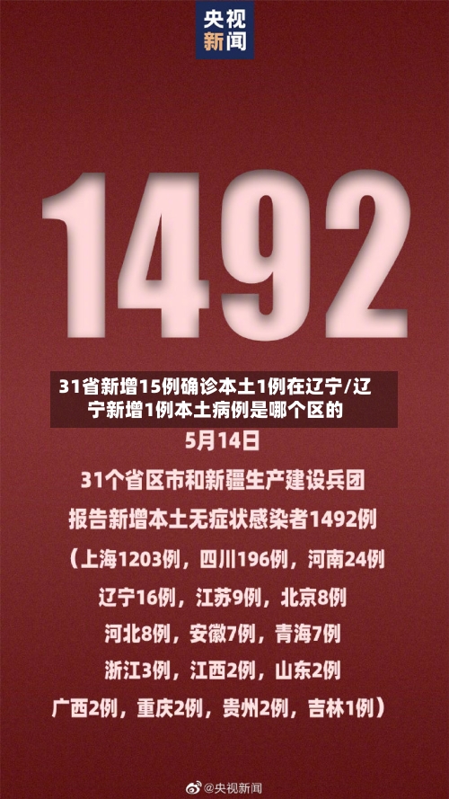 31省新增15例确诊本土1例在辽宁/辽宁新增1例本土病例是哪个区的-第3张图片