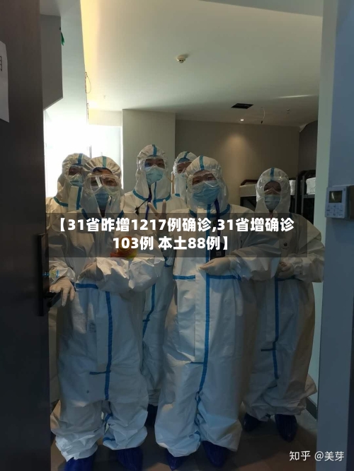 【31省昨增1217例确诊,31省增确诊103例 本土88例】