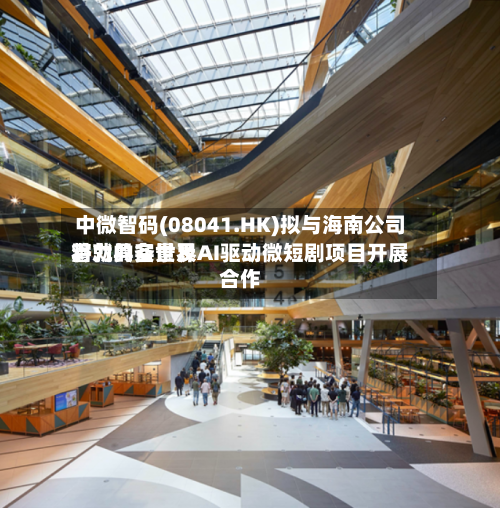 中微智码(08041.HK)拟与海南公司将就具备世界
潜力的实景及AI驱动微短剧项目开展合作-第2张图片