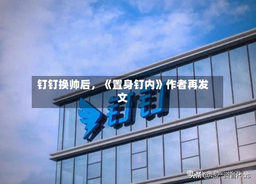 钉钉换帅后，《置身钉内》作者再发文-第3张图片