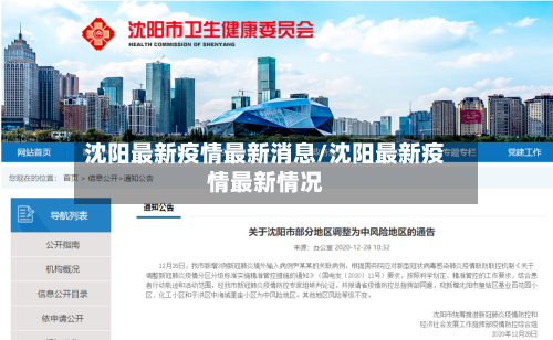 沈阳最新疫情最新消息/沈阳最新疫情最新情况-第2张图片