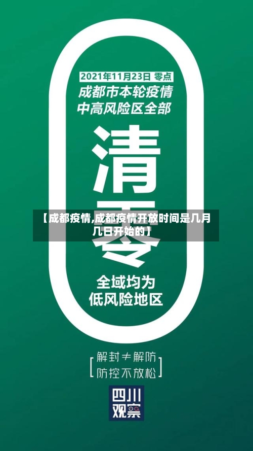 【成都疫情,成都疫情开放时间是几月几日开始的】-第2张图片