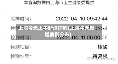 上海今天上午新增病例(上海今天新增病例分布)-第3张图片