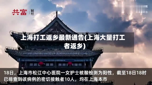 上海打工返乡最新通告(上海大量打工者返乡)