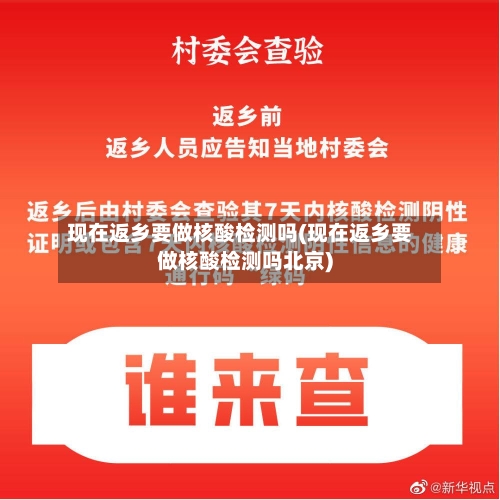 现在返乡要做核酸检测吗(现在返乡要做核酸检测吗北京)-第3张图片