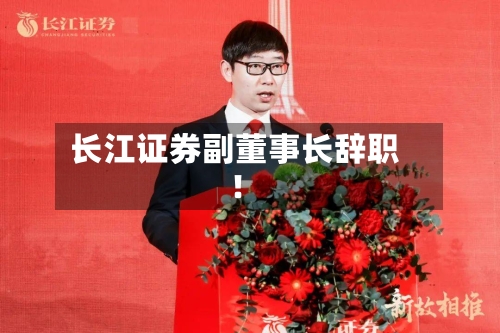 长江证券副董事长辞职!-第2张图片