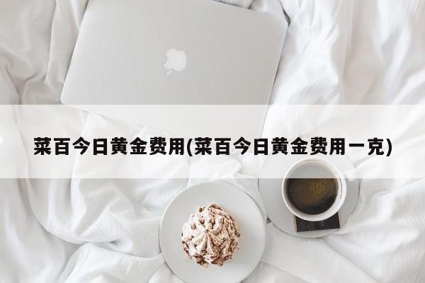 菜百今日黄金费用(菜百今日黄金费用一克)