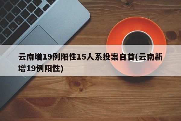 云南增19例阳性15人系投案自首(云南新增19例阳性)